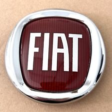 95 mm emblem for Fiat logo badge radiator grille Grande Punto 500 Panda new DE++