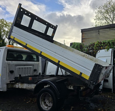 FORD TRANSIT SINGLE CAB MK7 MK8 ONESTOP ALLOY TIPPER BODY 10FT6 x 7FT