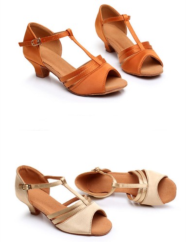 New low heeled latin dance - latin,