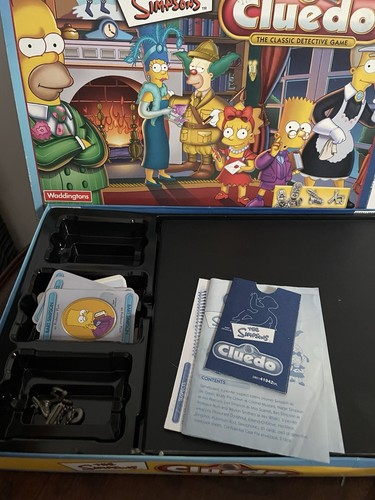 The simpsons cluedo - simpsons,