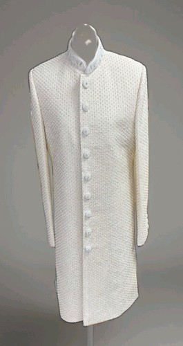 Men yogesh cream sherwani - cream,