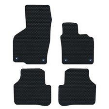 VW Passat B7 2011-2014 GENUINE DELUXE Tailored Rubber Car Mats Black Floor Set
