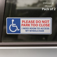 2x Disabled Leave Access