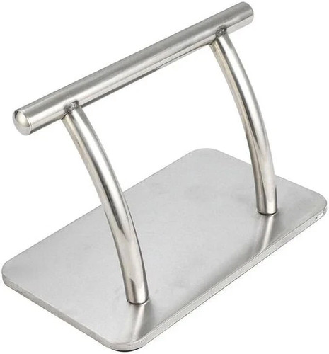 Stainless steel footrest foot - stainless,