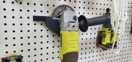 Ryobi angle grinder wall - ryobi, mount