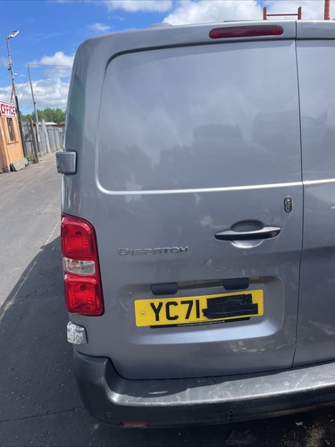 Citroen dispatch 2016 rear - dispatch,
