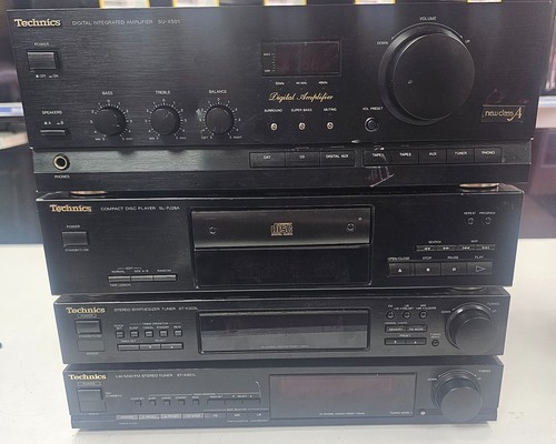 Technics hifi system with 2 - technics,