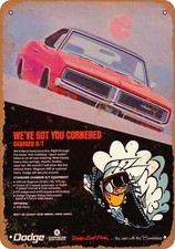 METAL SIGN - 1969 1969 Dodge