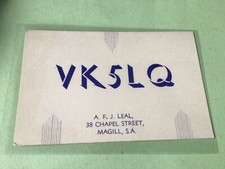 Vintage QSL Radio