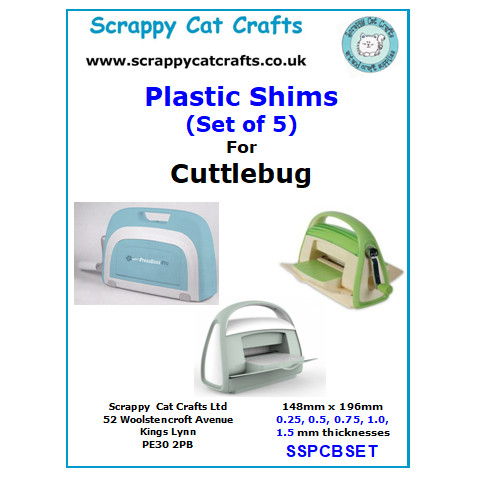 Plastic shims set - of, sized