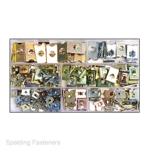 Zinc plated speed clips nuts - speed,