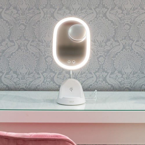 Magnifying make mirror - up,