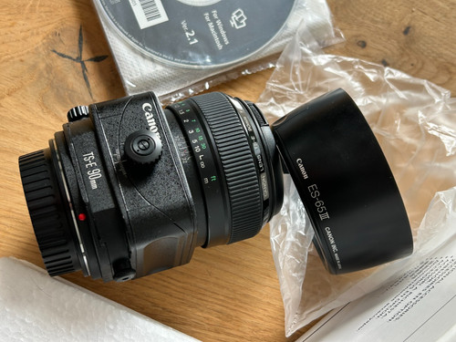 Canon 90mm 8 - ts-e, tilt-shift