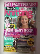 Simply Knitting magazine Summer 2013 Alan Dart  Ossie Koala Toy + more patterns