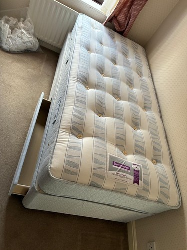 Single divan bed - single,
