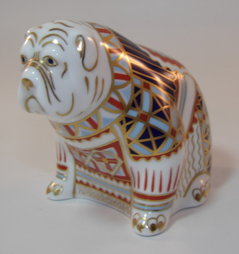 Royal crown derby bulldog - crown,