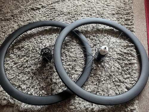 Carbon bike wheels set - carbon,