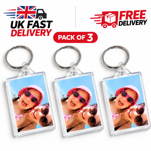 Pack clear acrylic photo - acrylic,