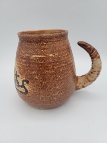 Studio art pottery mugs - mugs, signed