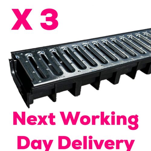 Shallow drainage channel - drainage, 1m