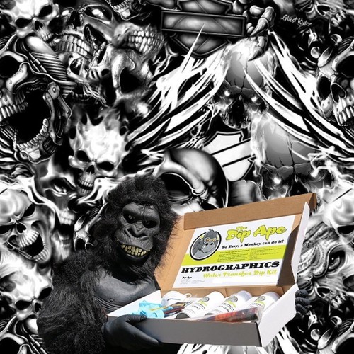 Hydrographic film kit ghost - kit,