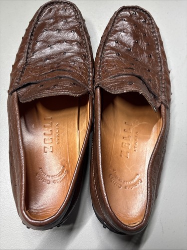 Zelli genuine ostrich penny - genuine,