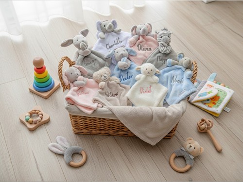 Personalised embroidered baby - personalised,