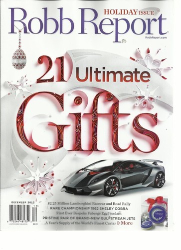 Magazine robb report - -,