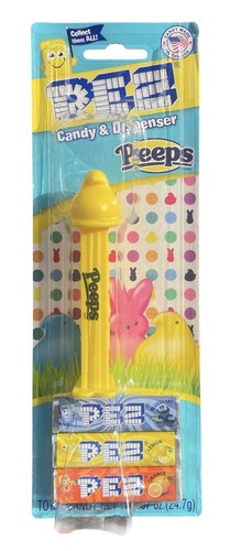 Pez dispenser candy - candy, peeps