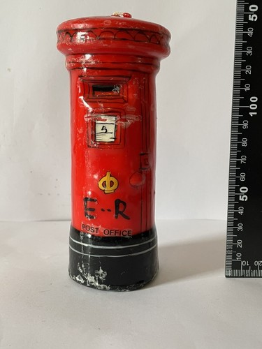 Vintage red post office - post,