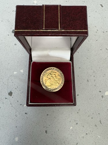 1982 gold half sovereign - 1982,
