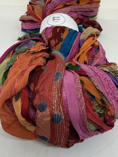 Silk ribbon indian - indian, scarf