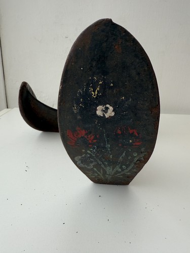 Vintage heavy cast iron foot - heavy,