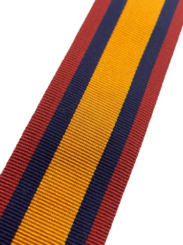 Boer war medal ribbon - medal, queens