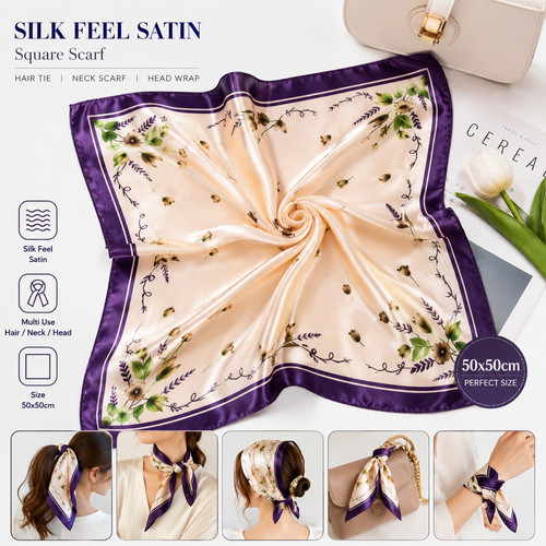 New fashion women square silk - new,