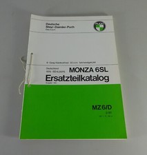 Parts catalogue/parts list Puch Mokick 6-speed Monza 6SL status 2/1981