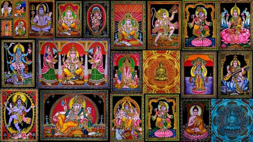 Indian tapestry wall hanging - indian,