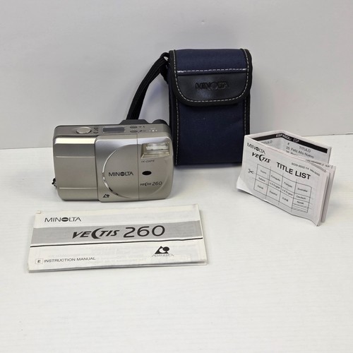 Minolta vectis 260 aps - minolta, camera