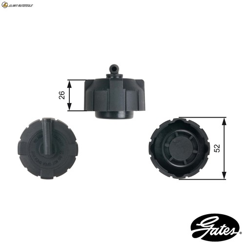 Locking lid coolant tank rc213 - tank,