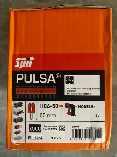Spit pulsa nails 50mm with - pulsa,