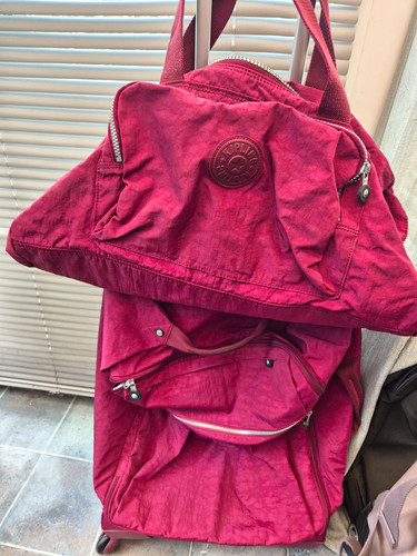 Kipling burgundy piece - burgundy,
