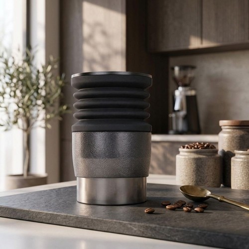 Coffee grinder blowing bin - grinder,