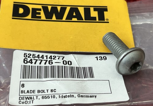 Genuine dewalt blade bolt - blade, for