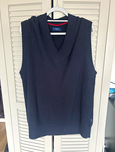 Gant men navy knit neck - men’s,