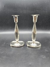 Pair Of Mid Century Silver