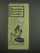 1955 Hayter Motor Scythe Lawn