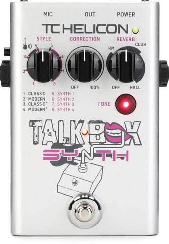 Helicon talkbox synth pedal - tc-helicon,