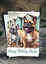 French Bulldog Card Birthday