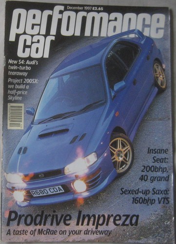 Performance car 1997 - performance,