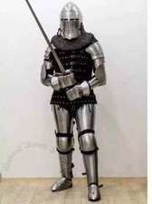Full set of knight armor "Footman".Buhurt medieval armor, Ukrainian quality. HMB